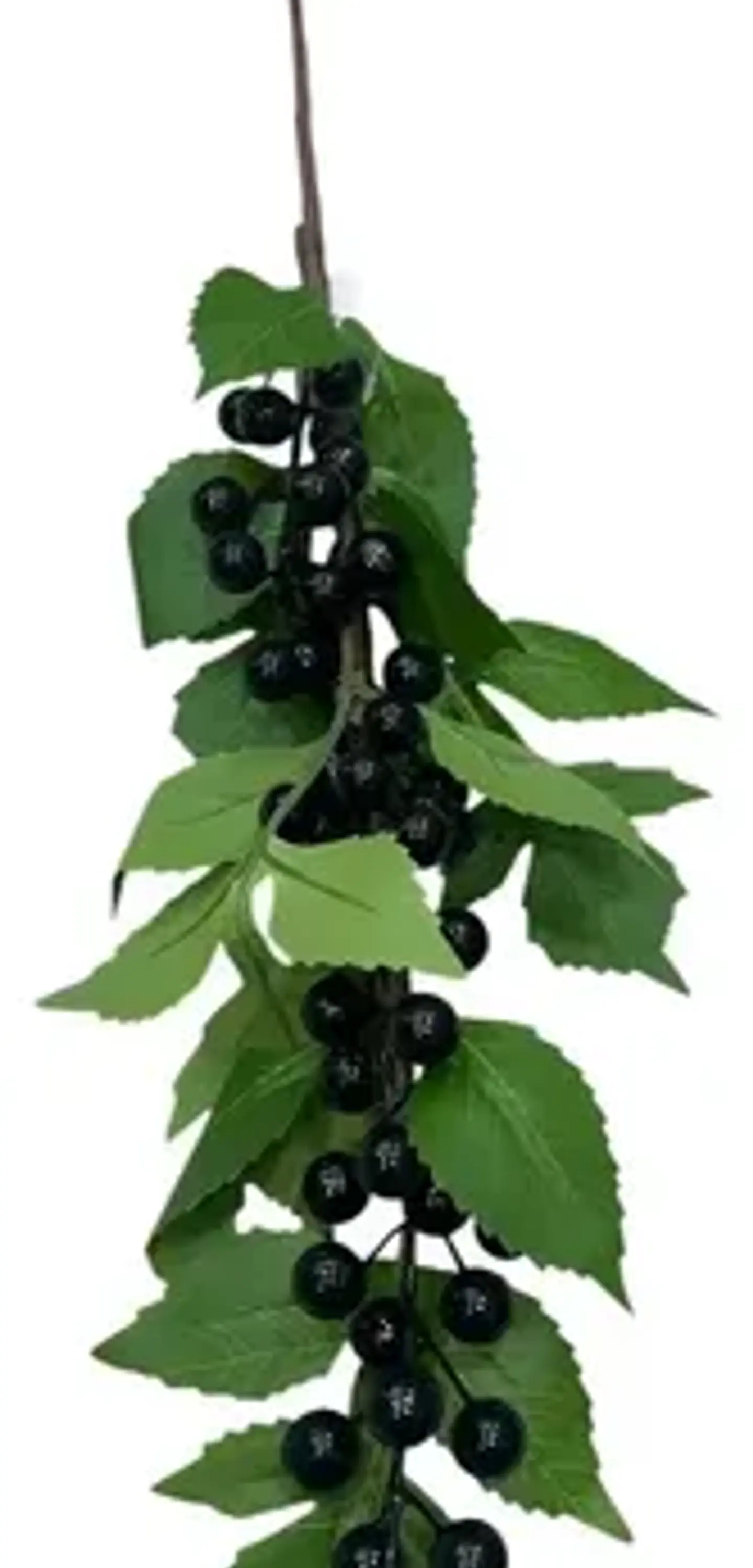 Flor Rama Hojas Artificiales Con Planta Decorativa De 60cm 3
