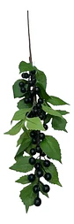 Flor Rama Hojas Artificiales Con Planta Decorativa De 60cm - Miniatura 3