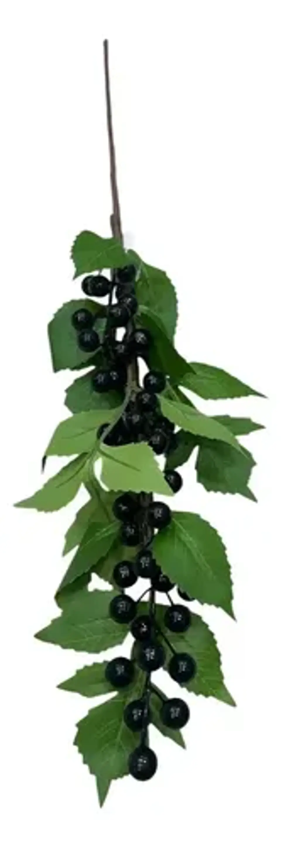 Flor Rama Hojas Artificiales Con Planta Decorativa De 60cm 3