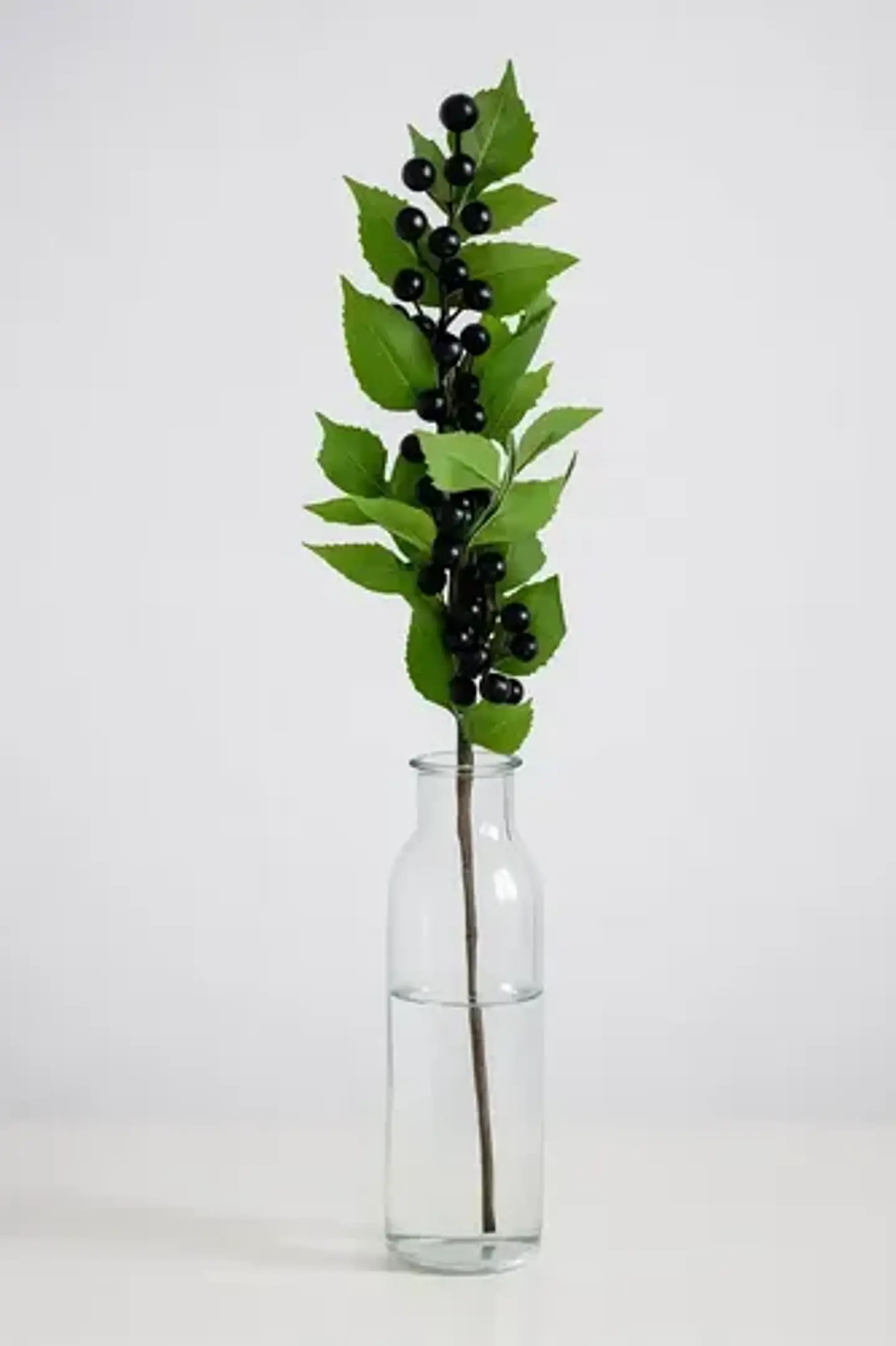 Flor Rama Hojas Artificiales Con Planta Decorativa De 60cm 4