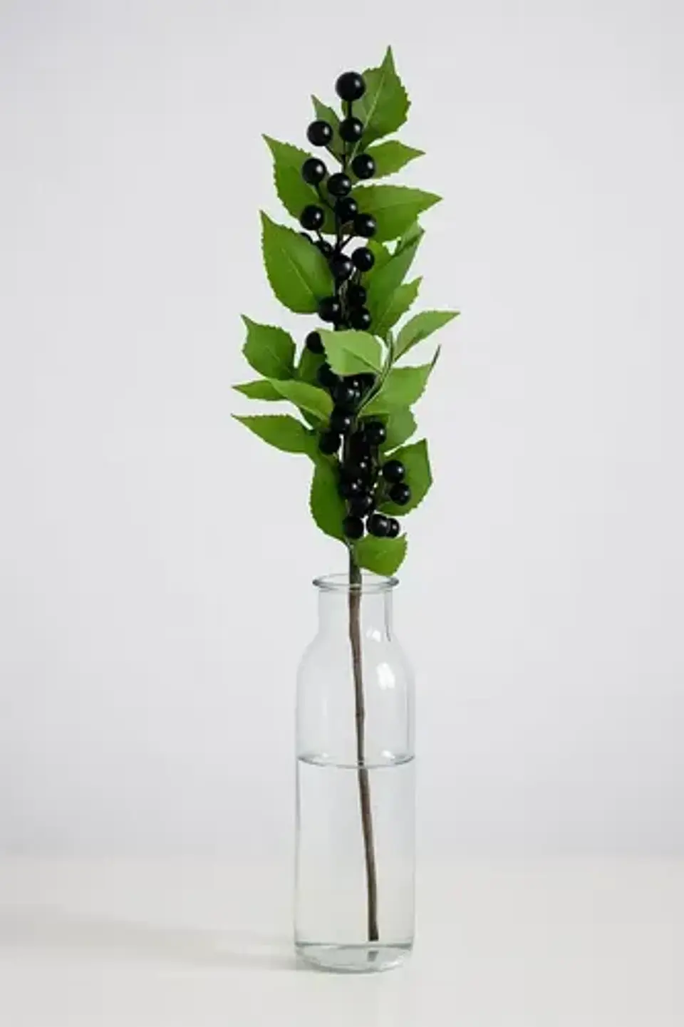 Flor Rama Hojas Artificiales Con Planta Decorativa De 60cm 4