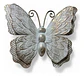 Marco De Adornos Mariposas Y Flores Elegante Blanco - Miniatura 2
