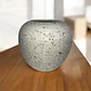 Jarron Decorativo Elegante De Ceramica Color Blanco - Miniatura 3