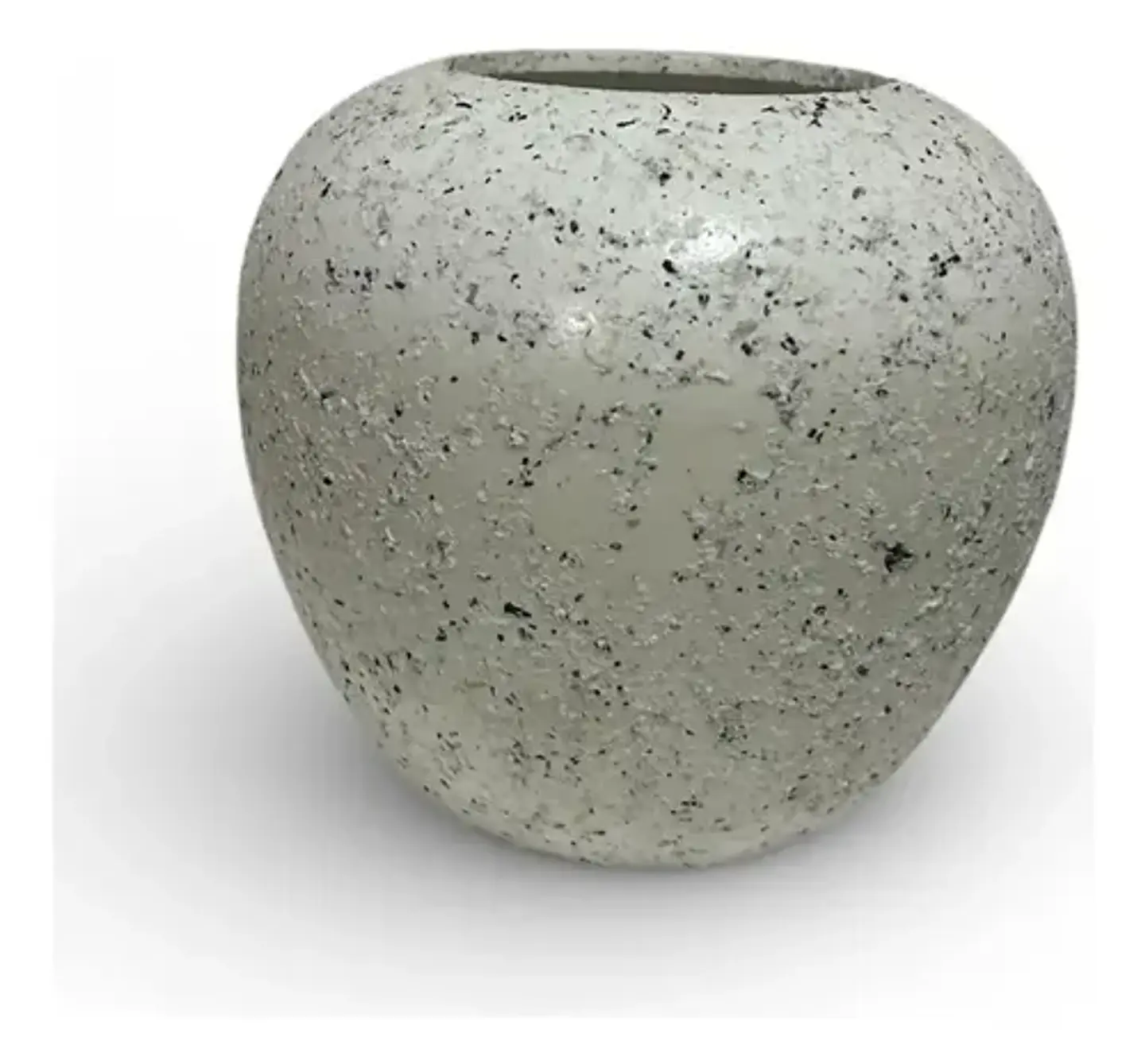 Jarron Decorativo Elegante De Ceramica Color Blanco 4
