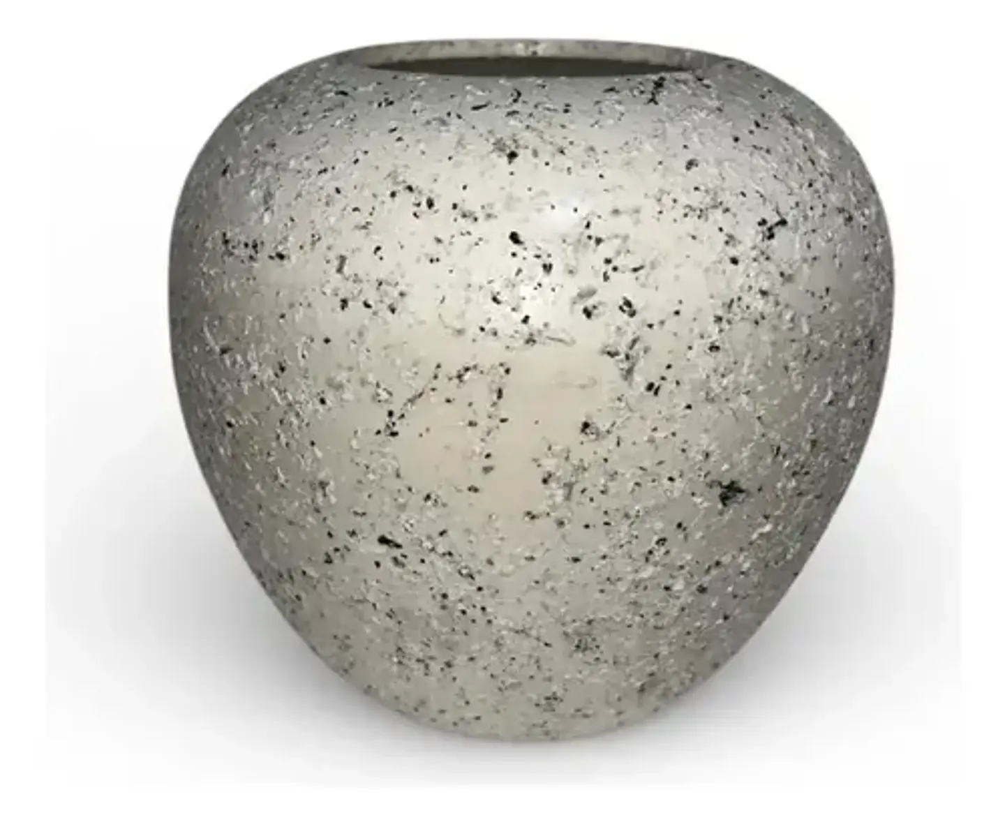Jarron Decorativo Elegante De Ceramica Color Blanco 6