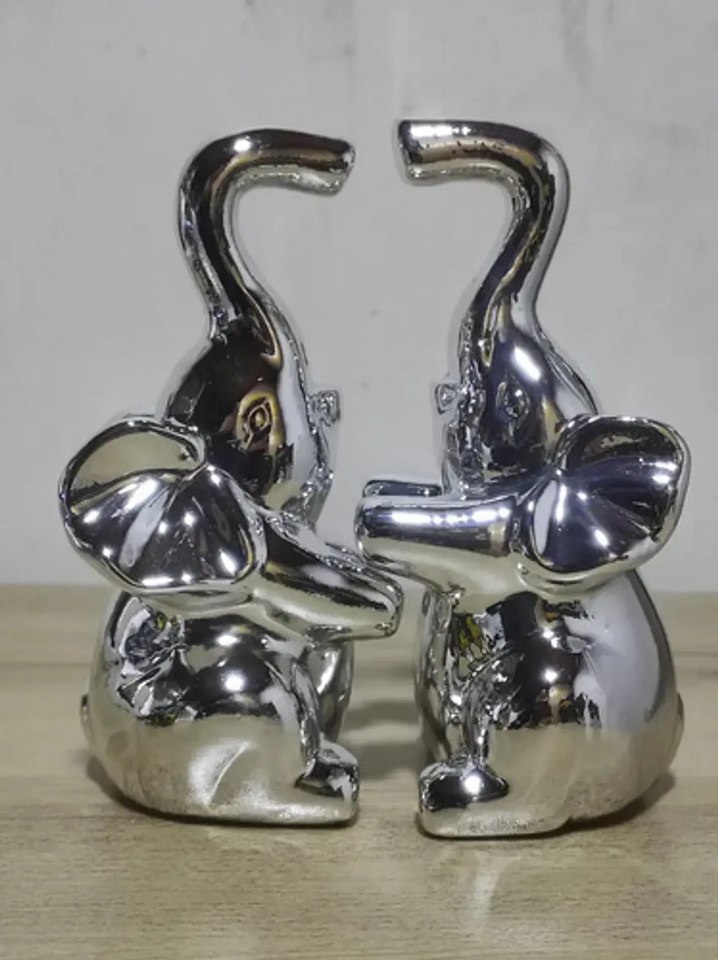 Adorno De Elefante Pack 2 Unidades Elegante 4
