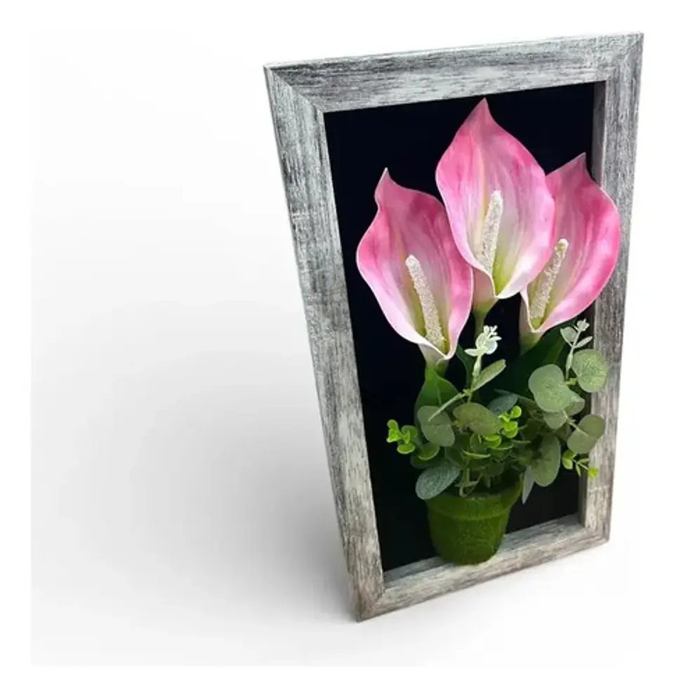 Cuadro Floral Decorativo Que Transforma Tus Espacios C Rosa 4