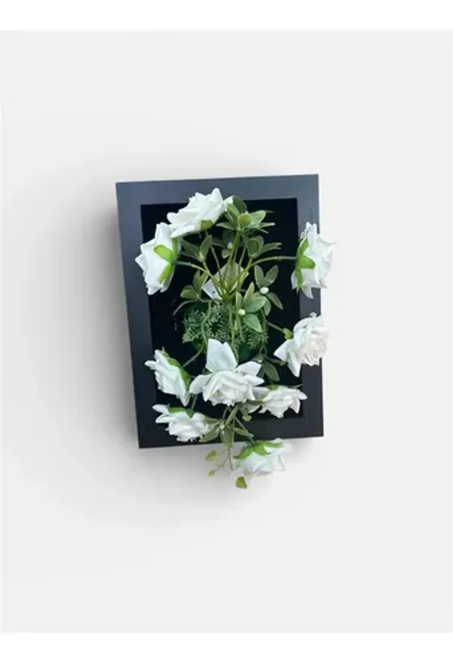Marco Decorativo Con  Flores Que Cobran Vida 1