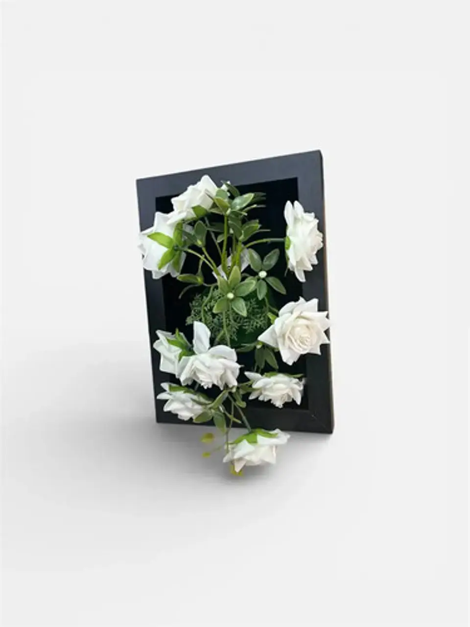 Marco Decorativo Con  Flores Que Cobran Vida 2