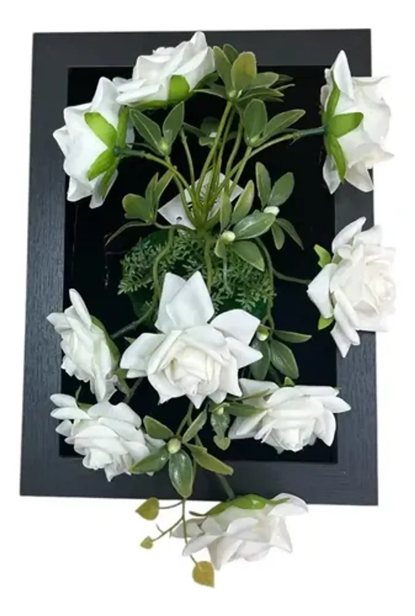 Marco Decorativo Con  Flores Que Cobran Vida 4