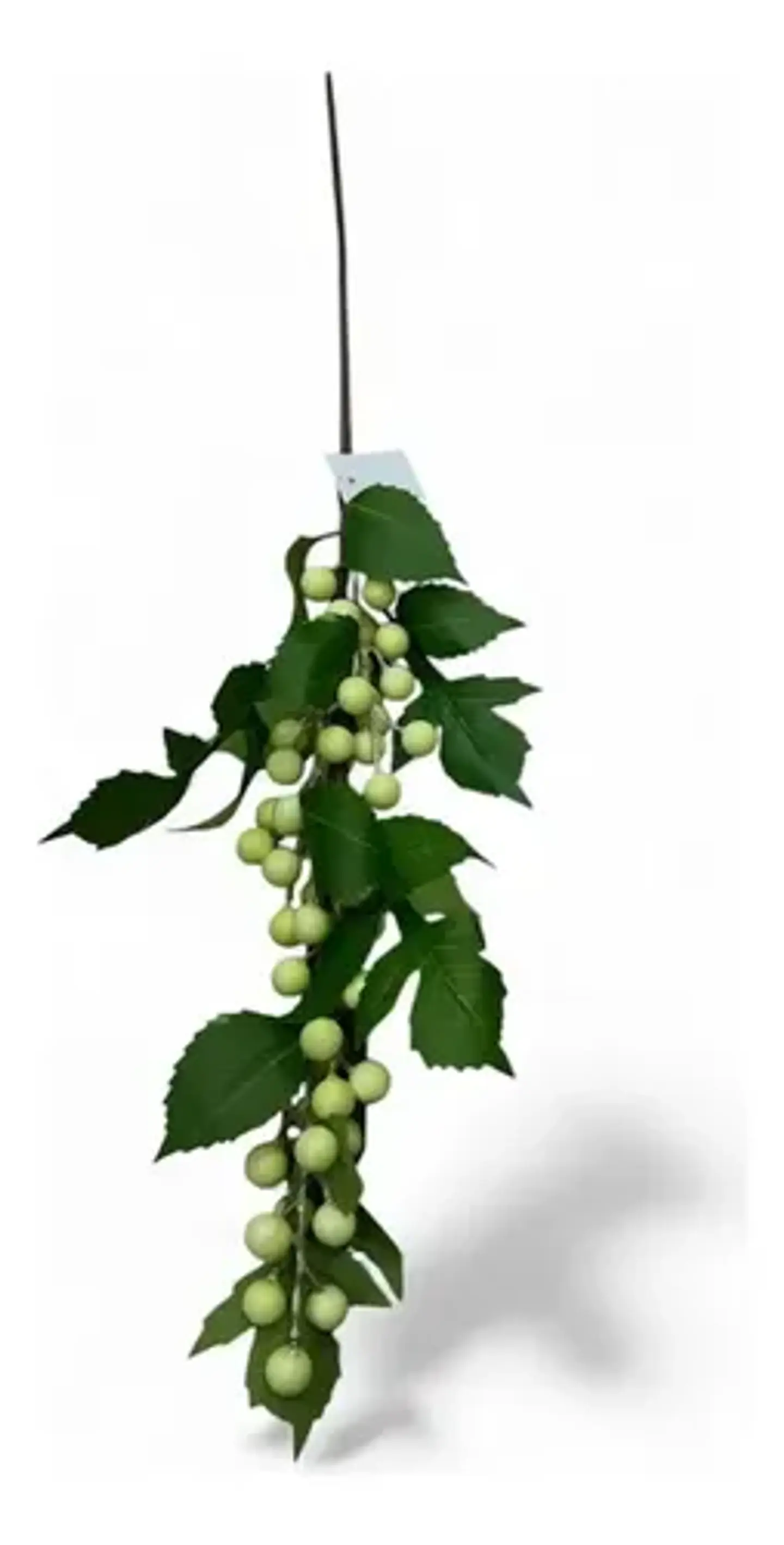 Flor Rama Hojas Artificiales Con Planta Decorativa De 60cm 2