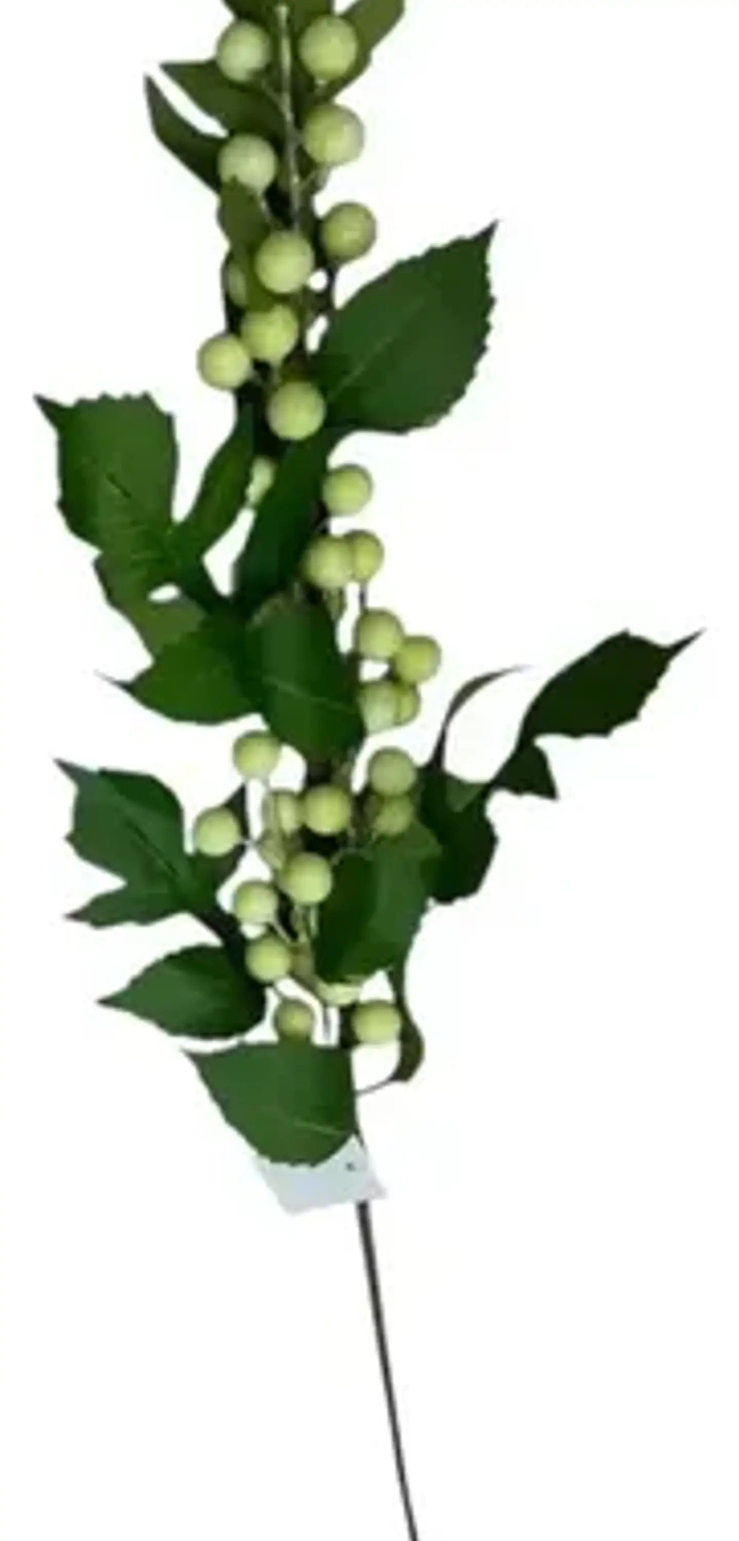 Flor Rama Hojas Artificiales Con Planta Decorativa De 60cm 4