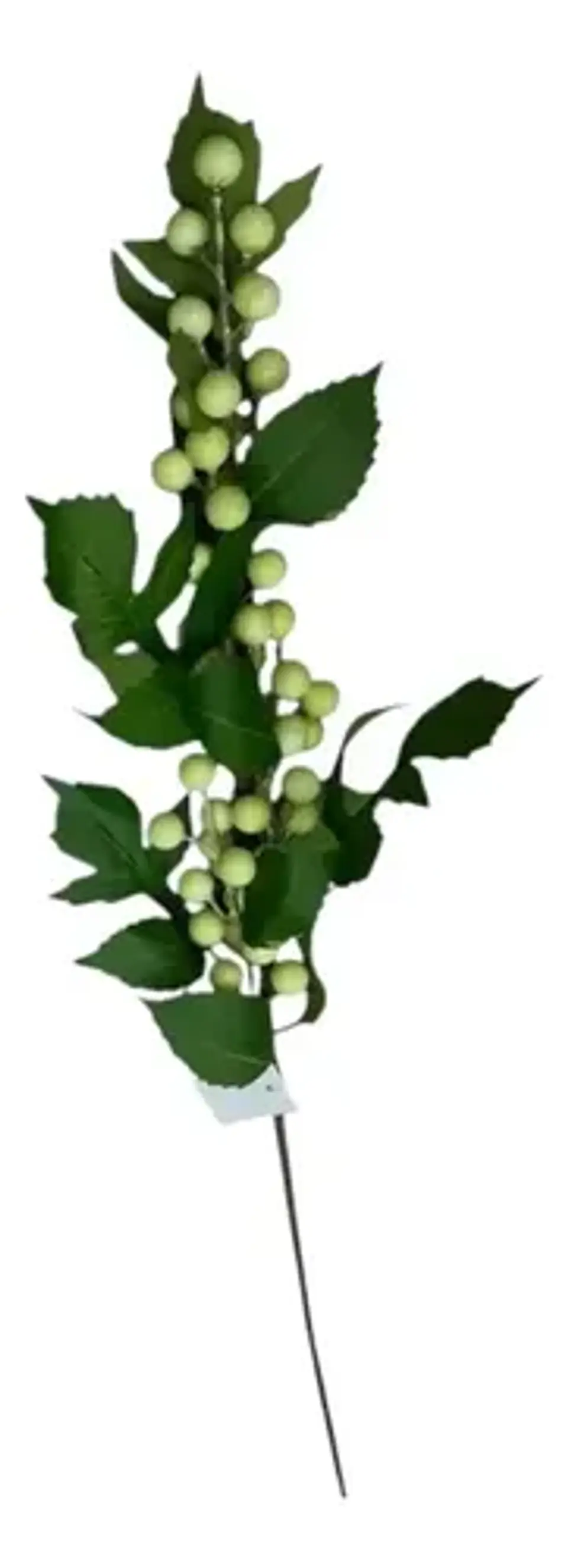 Flor Rama Hojas Artificiales Con Planta Decorativa De 60cm 4