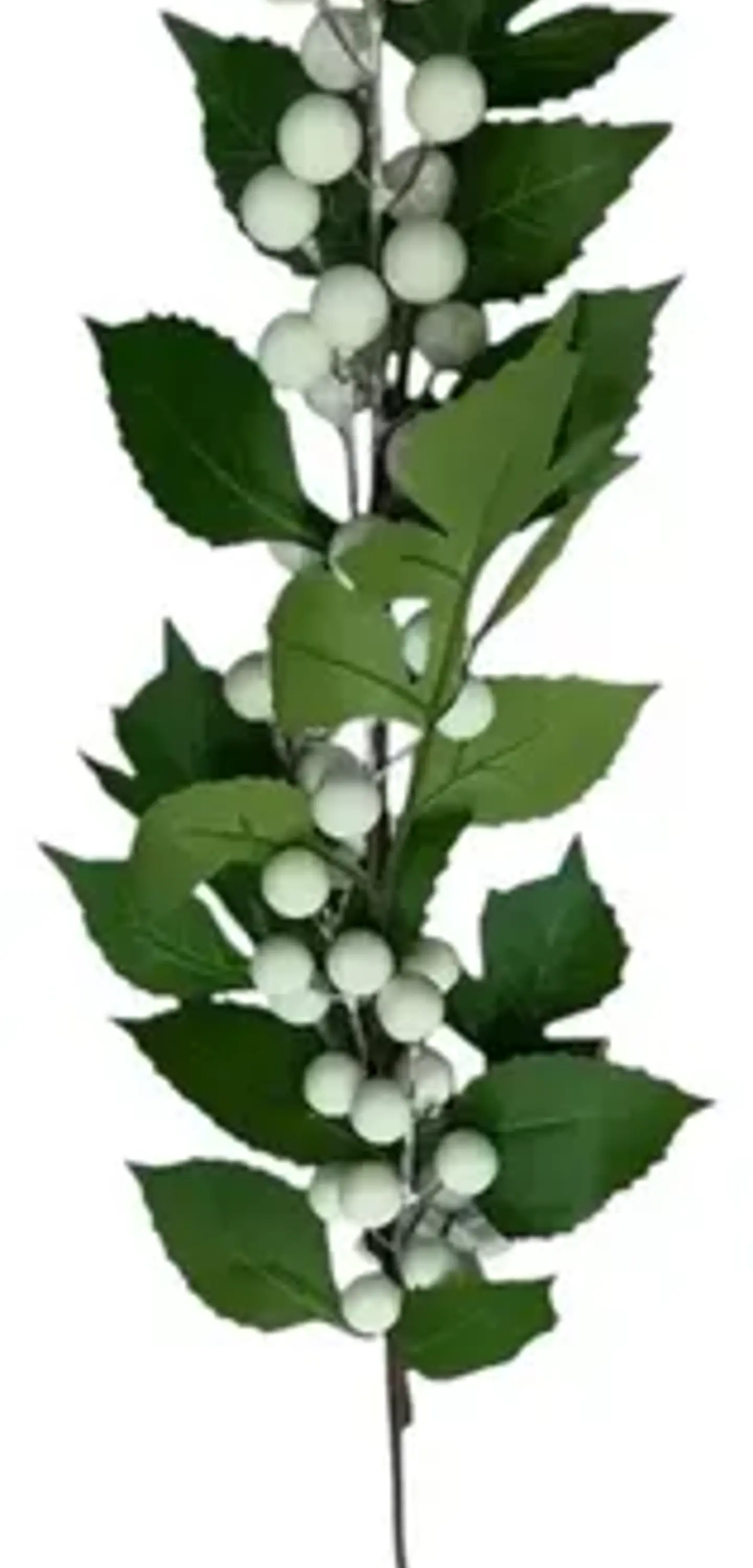 Flor Rama Hojas Artificiales Con Planta Decorativa De 60cm 7