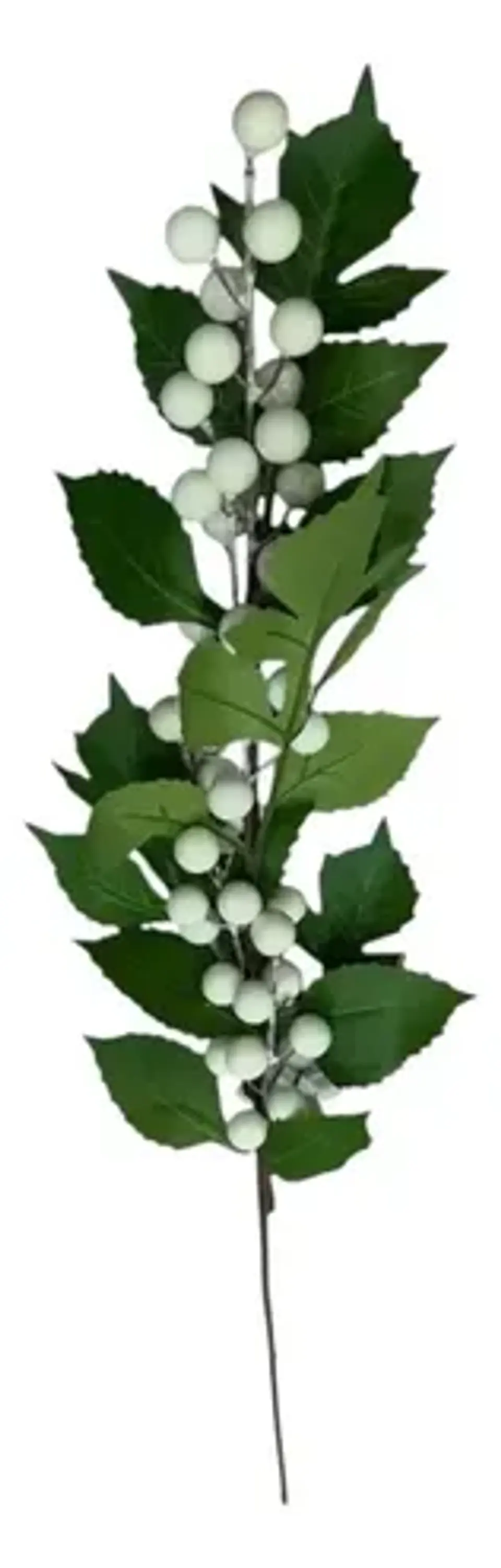 Flor Rama Hojas Artificiales Con Planta Decorativa De 60cm 7