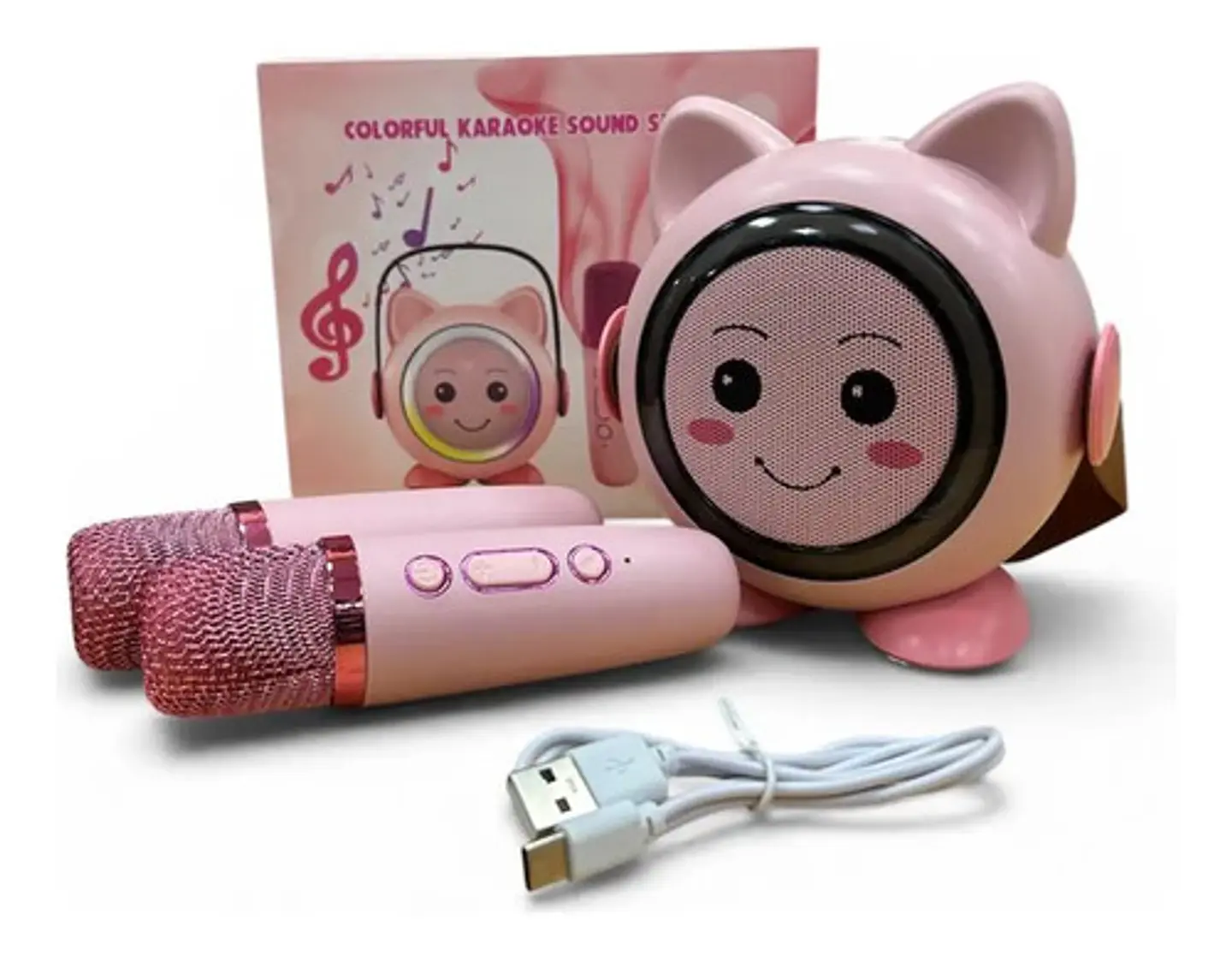 Portátil Con Micrófonos Set Karaoke 3