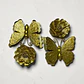 Marco De Adornos Mariposas Y Flores Elegante - Miniatura 5
