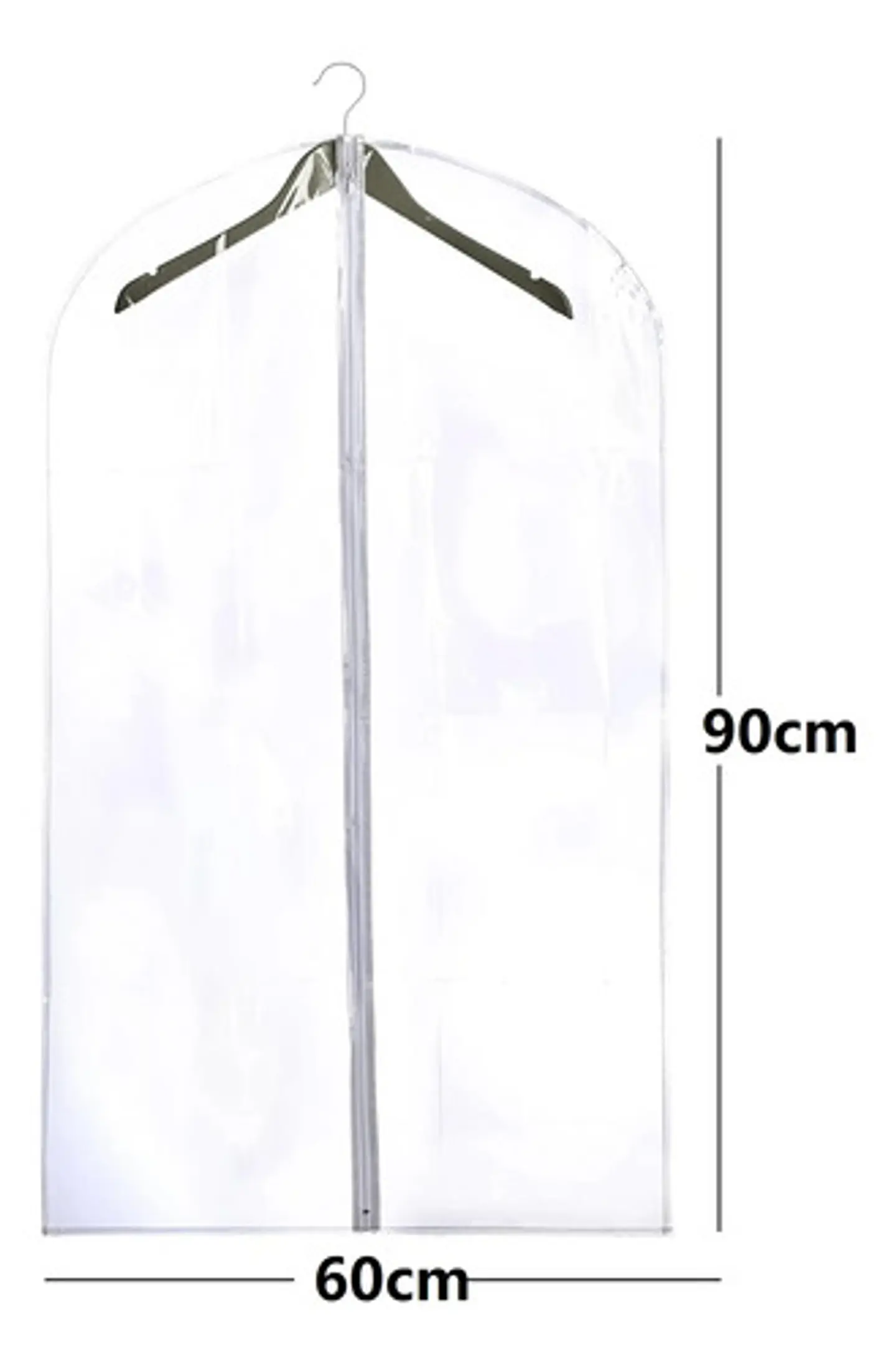 Fundas Bolsas Transparentes Para Ropa Organizador 4 Unidades 5