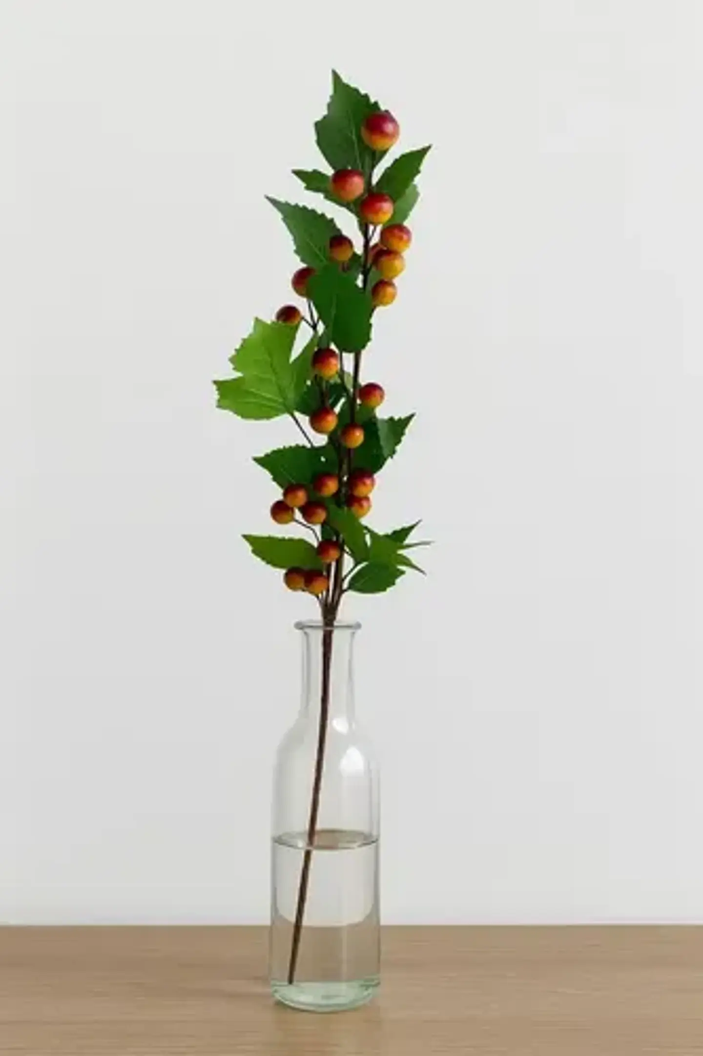 Flor Rama Hojas Artificiales Con Planta Decorativa De 60cm 1