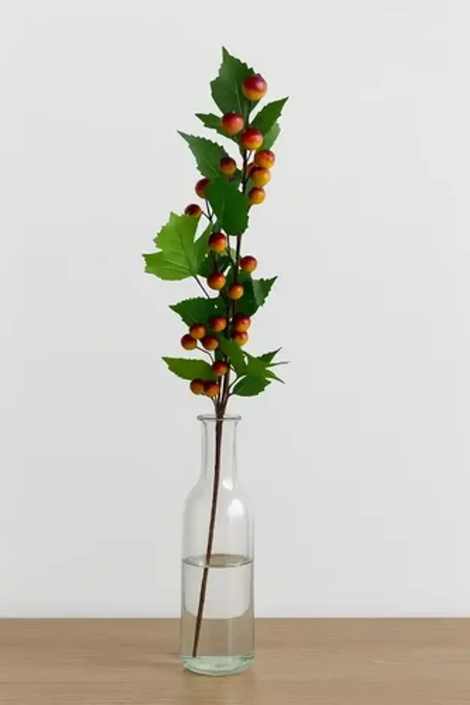 Flor Rama Hojas Artificiales Con Planta Decorativa De 60cm 1