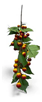 Flor Rama Hojas Artificiales Con Planta Decorativa De 60cm - Miniatura 5