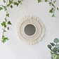 Espejo Tejido Bohemio De Macrame Espejo De Pared - Miniatura 3
