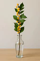 Flor Rama Hojas Artificiales Con Planta Decorativa De 60cm - Miniatura 3