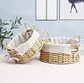 Cesta De Almacenamiento, Canasto Decorativo Pack 2 - Miniatura 1
