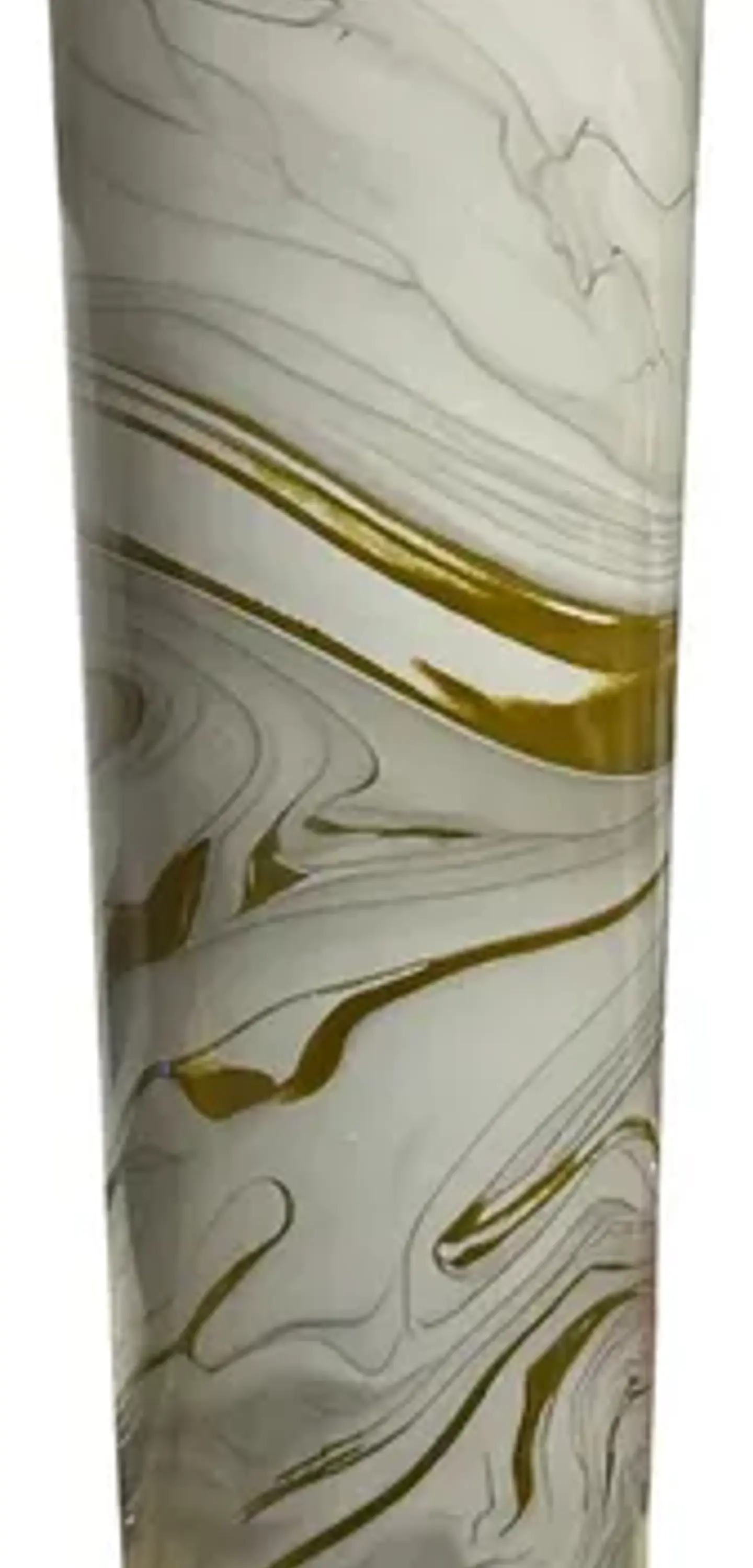 Jarrón Decorativo Moderno De Diseño Elegante Tipo Marmol 3