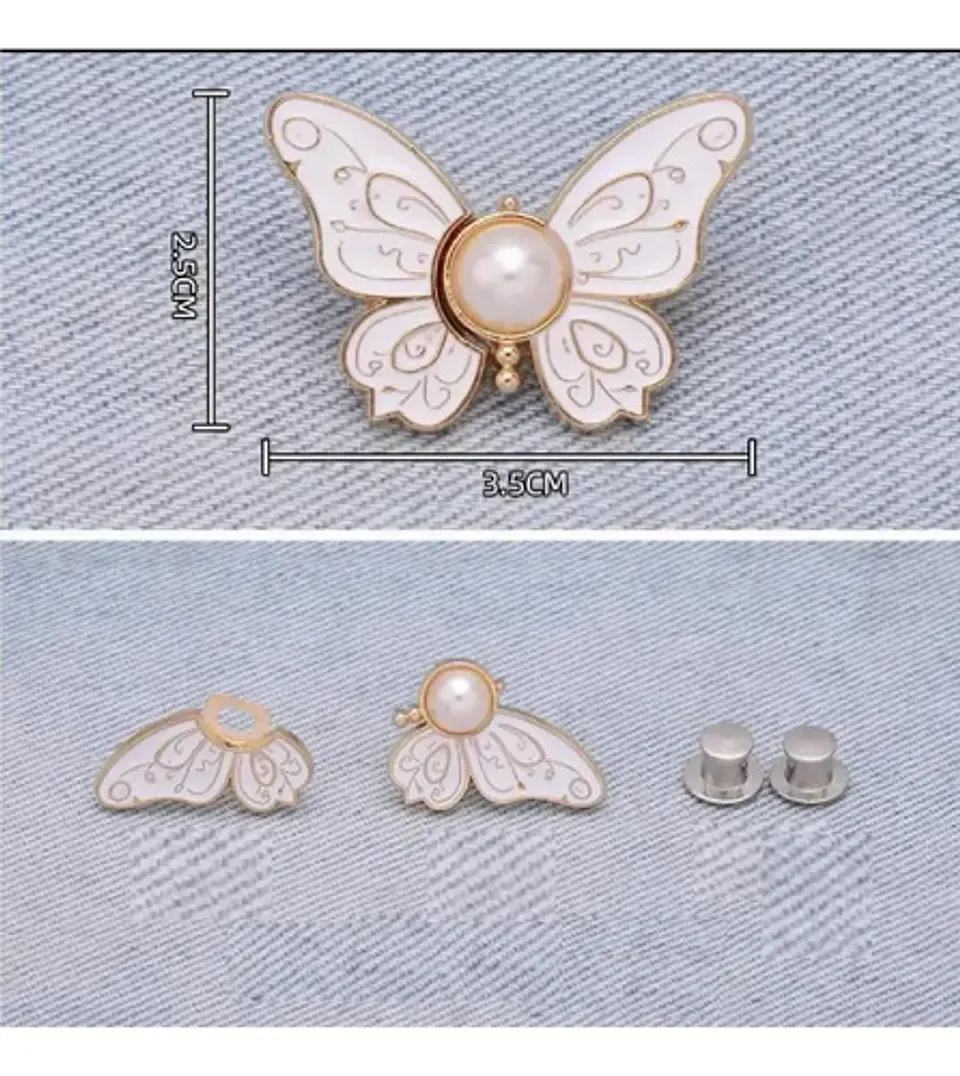 Ajustadores De Cintura Mariposa Desmontables, Hebillas 2