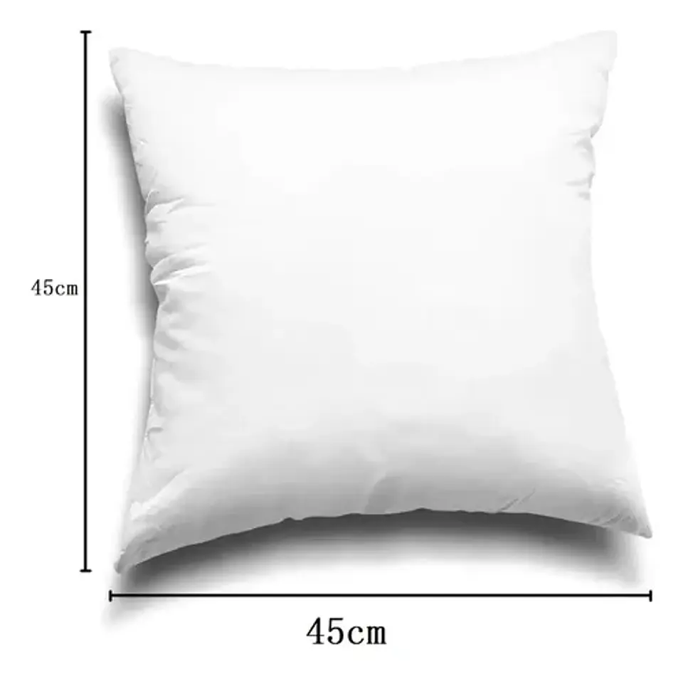Cojín Relleno Cuadrado 45x45 Para Sillón 9