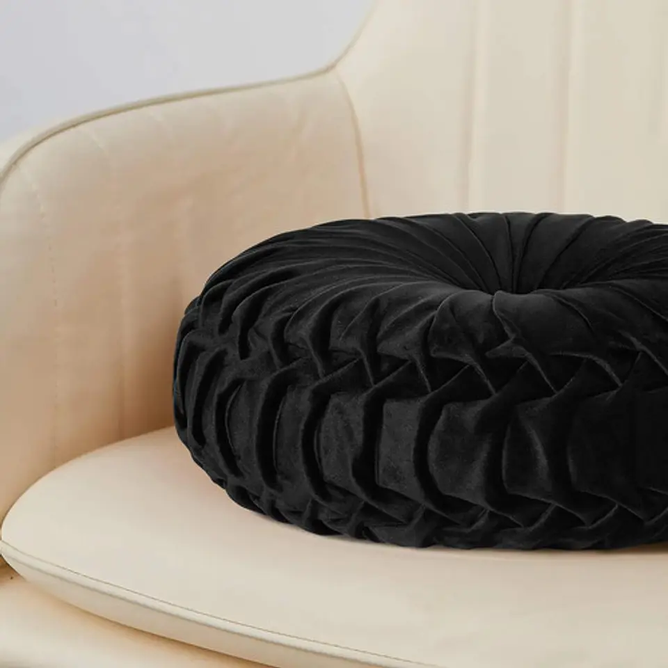 Cojín Redondo Velvet 38 Cm Decorativo 4 Unidades 5