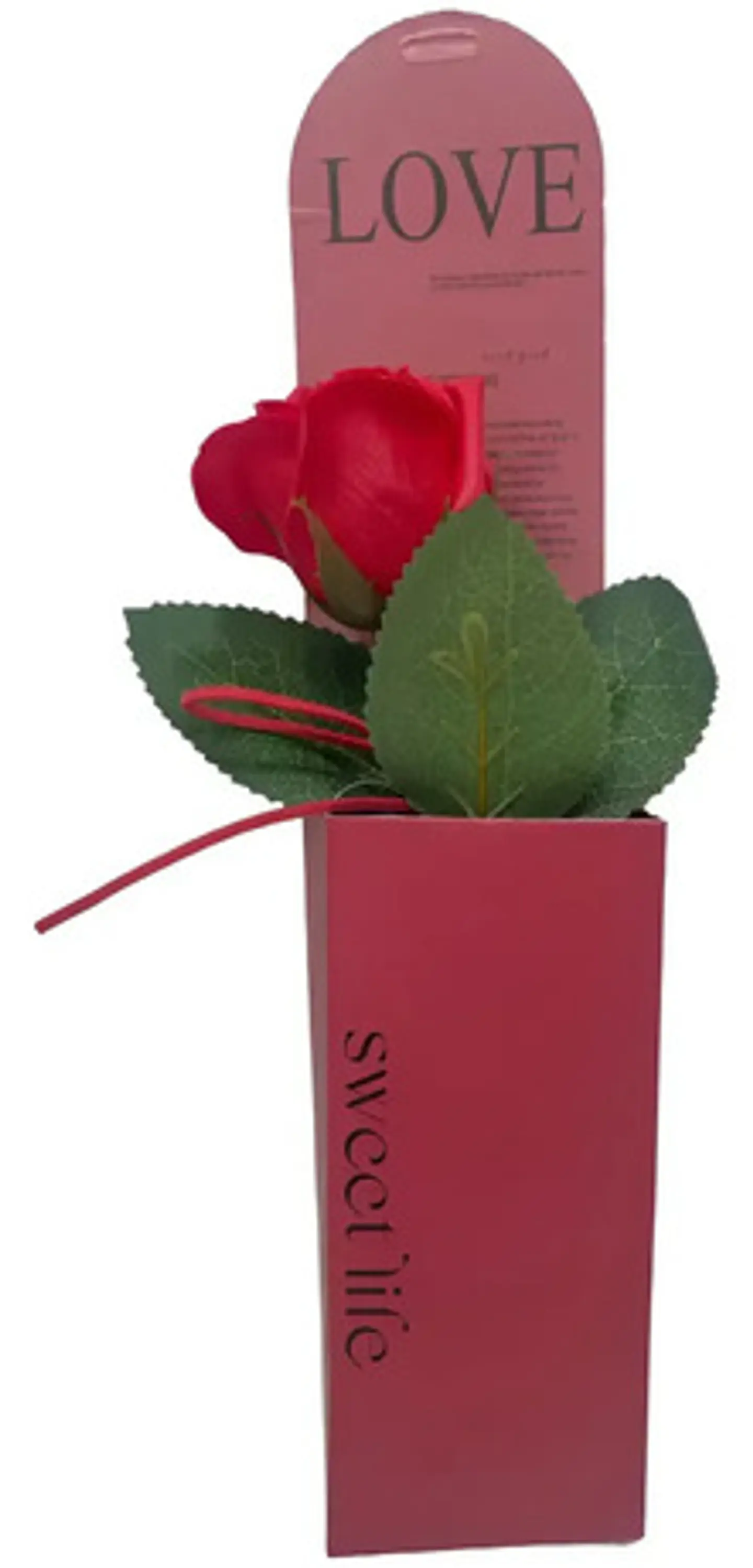 Rosa Eterna En Cajita Para Regalo, Rosa Artificial Regalo 2