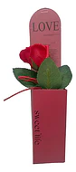 Rosa Eterna En Cajita Para Regalo, Rosa Artificial Regalo - Miniatura 2