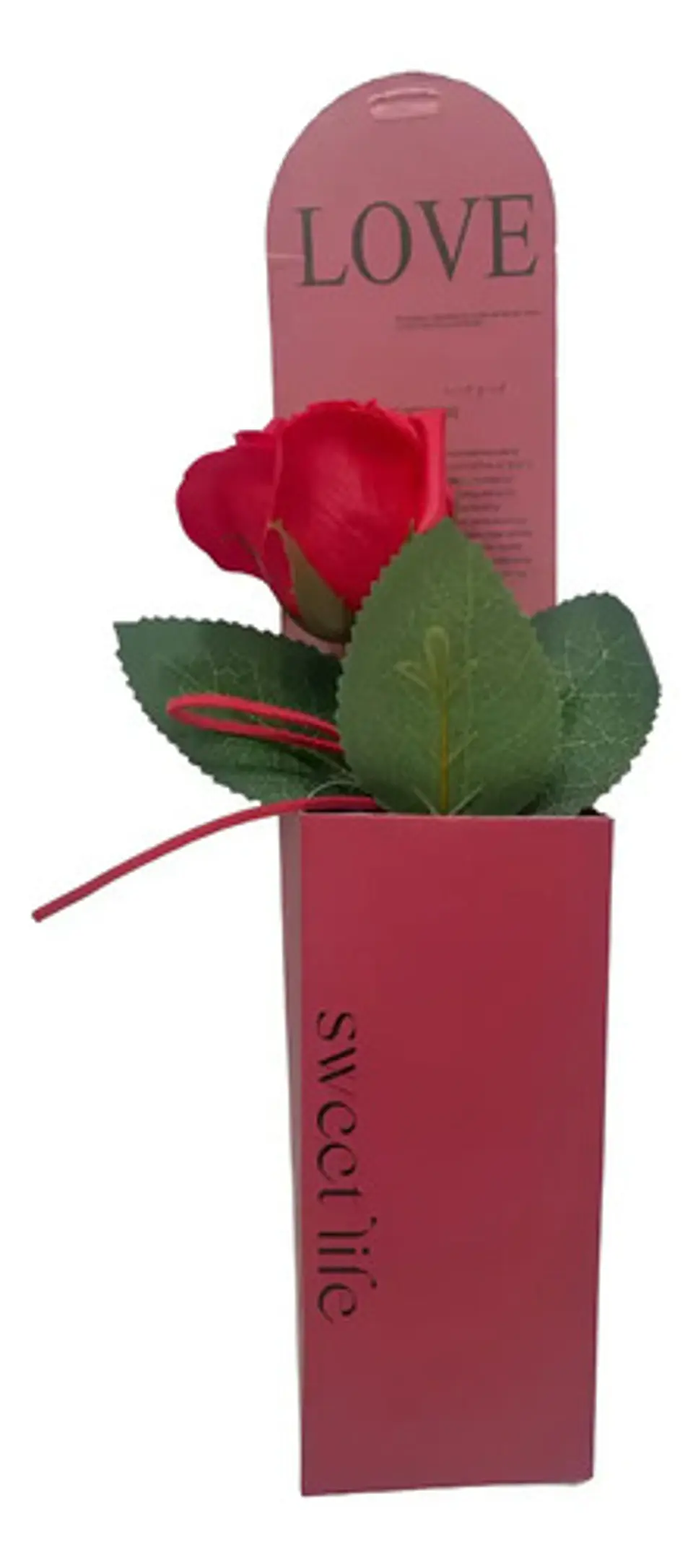 Rosa Eterna En Cajita Para Regalo, Rosa Artificial Regalo 2