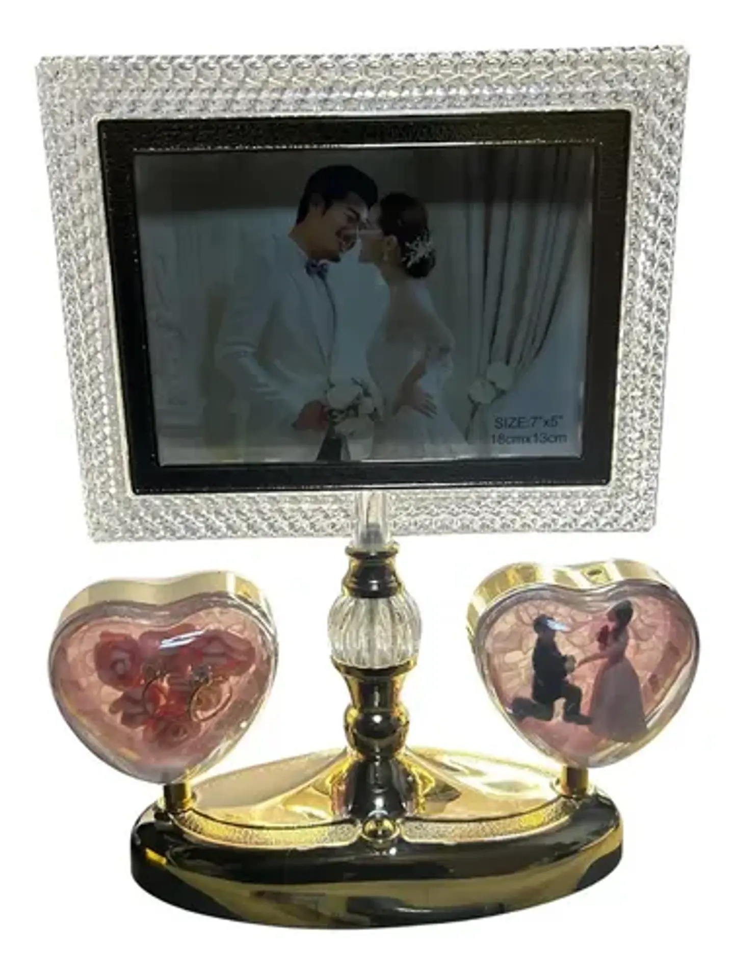 Portarretrato Decorativo Led Con Cambio De Luz En 3 Tonos 3