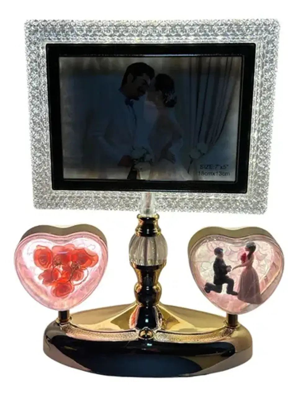Portarretrato Decorativo Led Con Cambio De Luz En 3 Tonos 7
