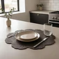Individual De Mesa Decorativo Con Diseño De Hojas 2 Unidades - Miniatura 2