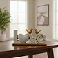 Adorno Decorativo Love Dorado Y Blanco - Miniatura 5