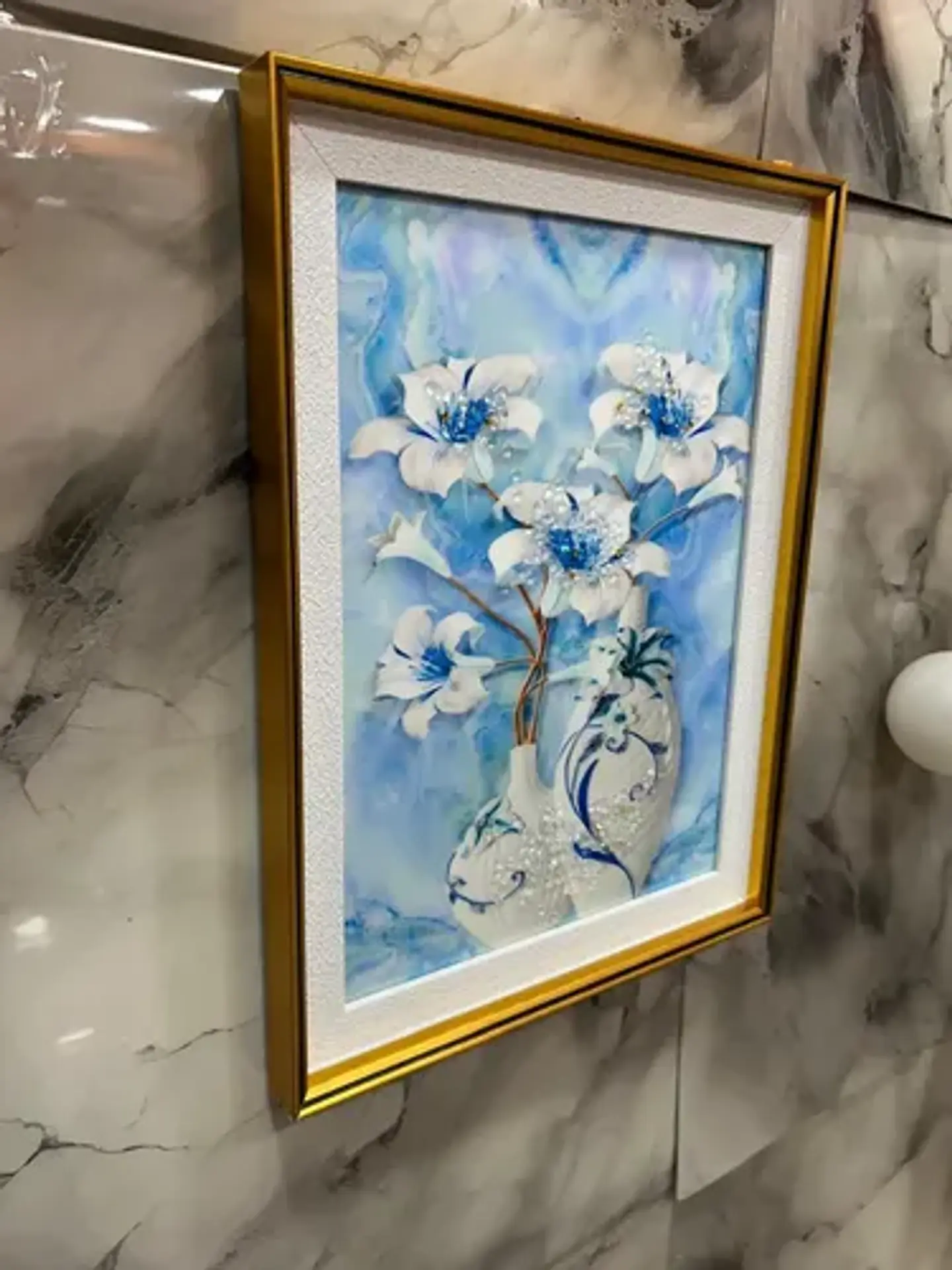 Cuadro Floral Decorativo 3d En Relieve Shunshouse 4