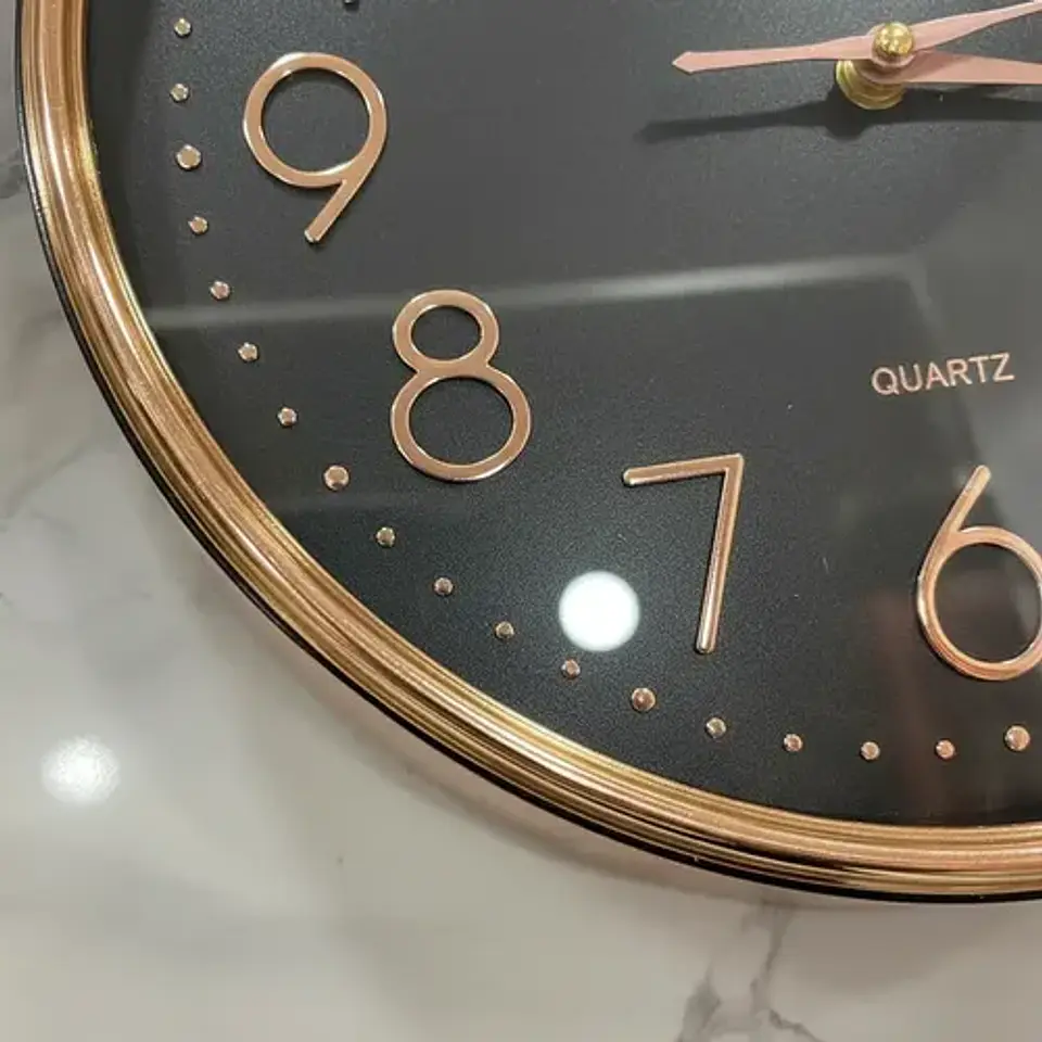 Reloj De Pared Decorativo Moderno Con Números Grandes 3