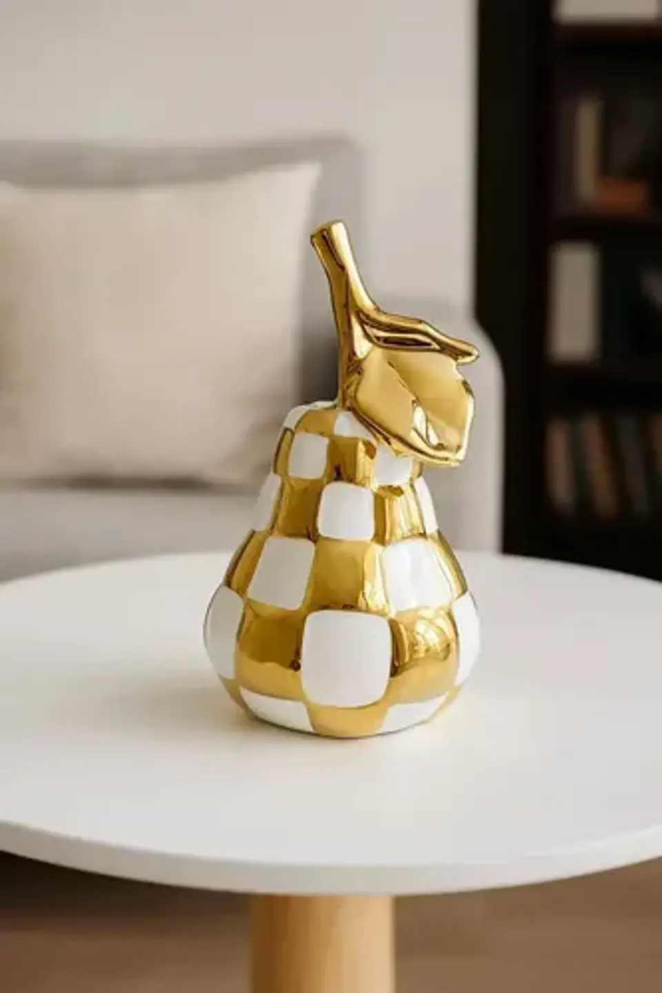 Adorno Decorativo En Forma De Pera Grande  26,5cm 2