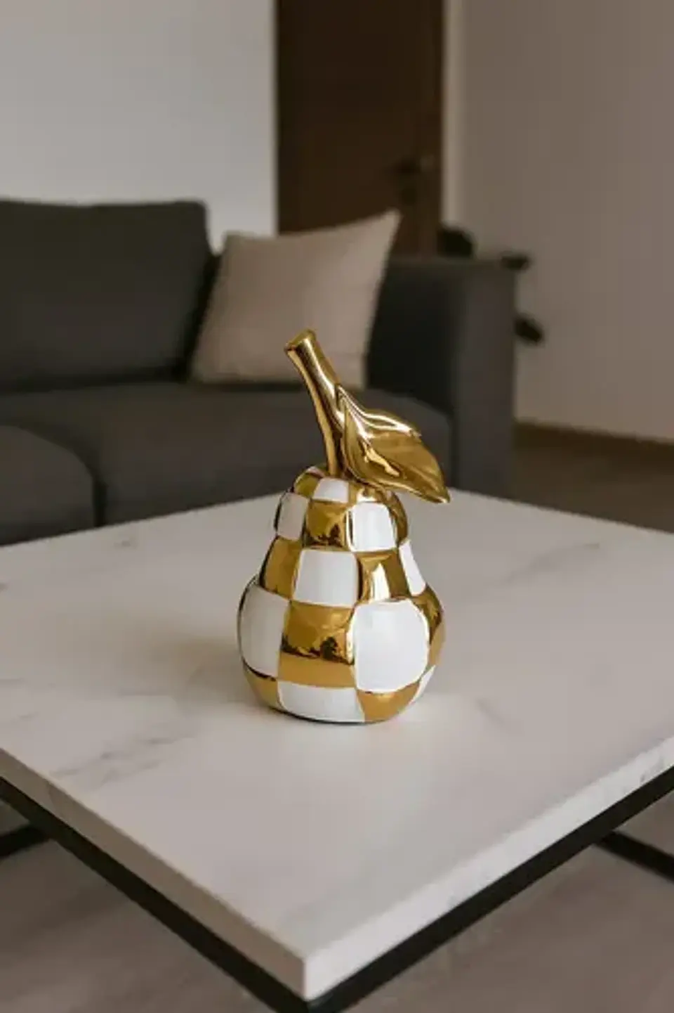 Adorno Decorativo En Forma De Pera Grande  26,5cm 6