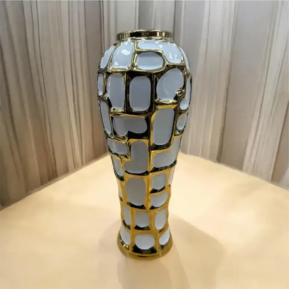 Jarrón Decorativo Moderno De Diseño Elegante Para Sala 1