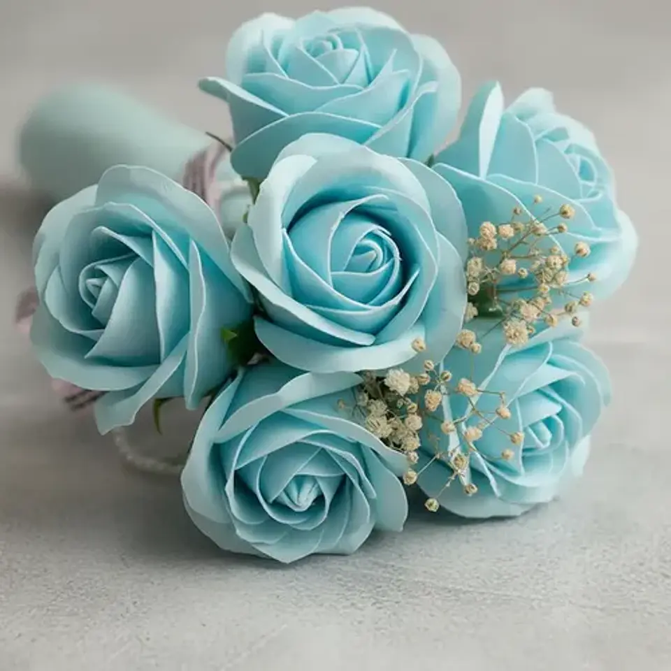 Ramo De Flor Artificial 25cm 4
