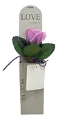 Rosa Eterna En Cajita Para Regalo, Rosa Artificial Regalo - Miniatura 2