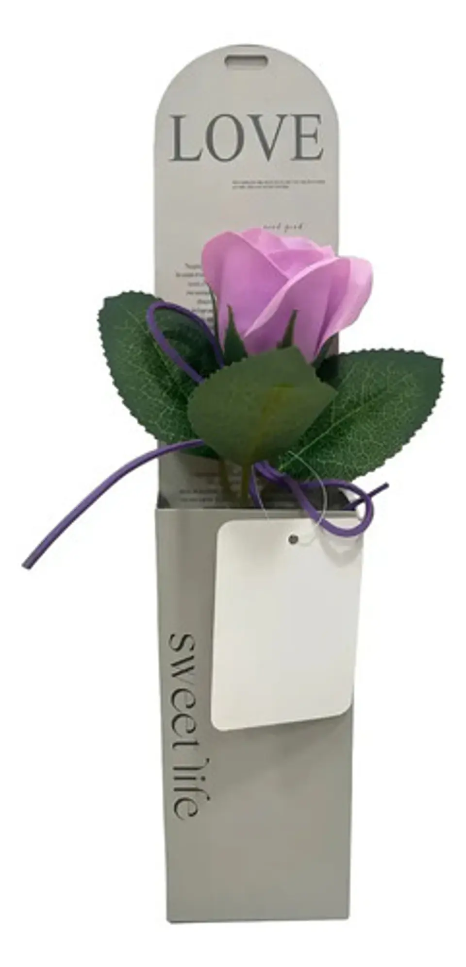Rosa Eterna En Cajita Para Regalo, Rosa Artificial Regalo 2
