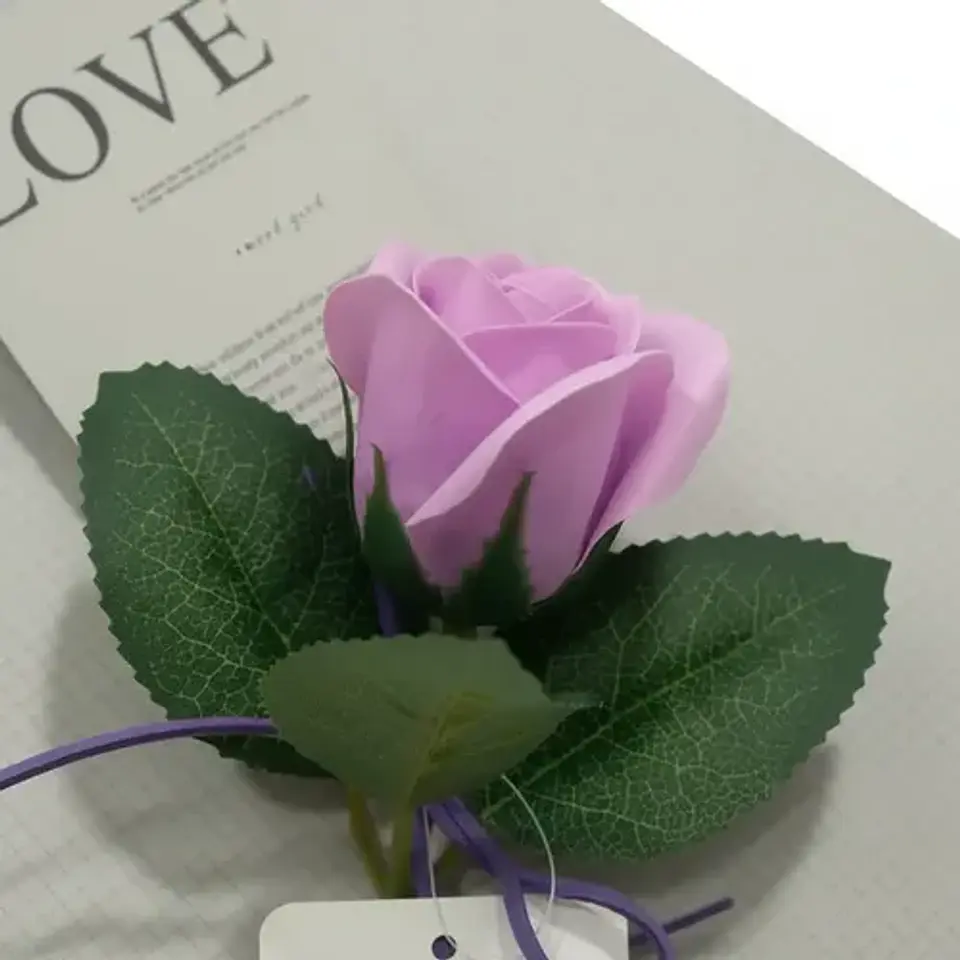 Rosa Eterna En Cajita Para Regalo, Rosa Artificial Regalo 4
