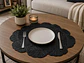 Individual De Mesa Decorativo Con Diseño De Hojas 2 Unidades - Miniatura 4