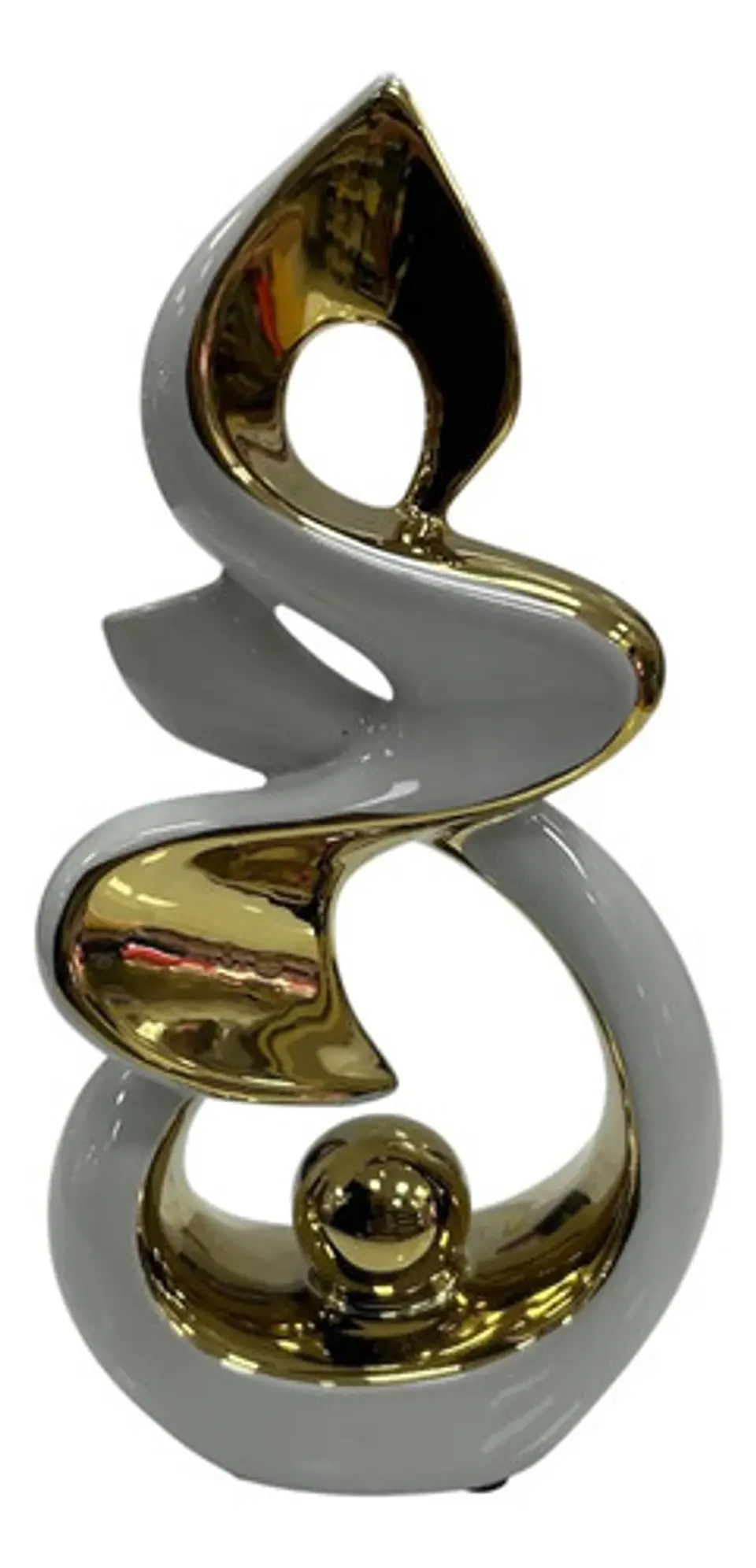 Figura Decorativa Moderna Diseño Abstracto 1